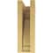 Ekena Millwork 6"W x 12"D x 18"H Classic Rivera Rough Cedar Woodgrain TimberThane Corbel, Primed Tan CORUR06X12X18RIVRCPR - alternate 6